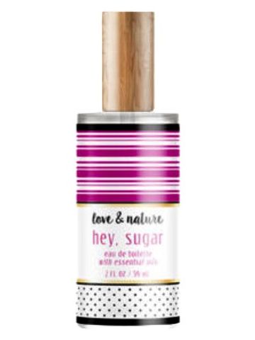Love & Nature Hey, Sugar fragrance bottle