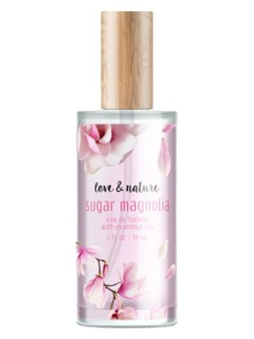 Love & Nature Sugar Magnolia fragrance bottle