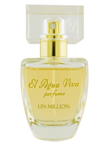 El Agua Viva Perfume Un Million Миллион fragrance bottle