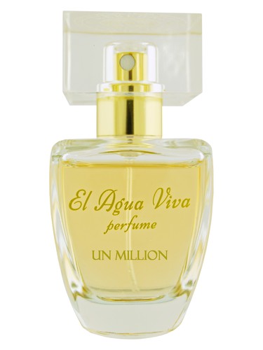 El Agua Viva Perfume Un Million Миллион fragrance bottle