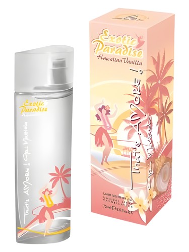 Gai Mattiolo That's Amore! Gai Mattiolo Exotic Paradise LEI Hawaiian Vanilla fragrance bottle