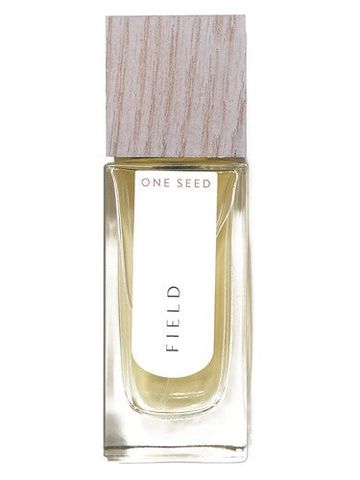 One Seed Field fragrance bottle