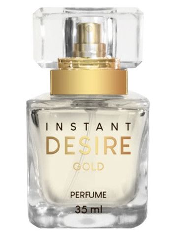Sergio Nero Instant Desire, Gold fragrance bottle
