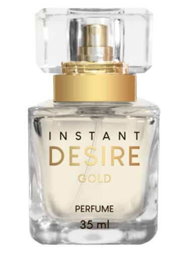 Sergio Nero Instant Desire, Gold fragrance bottle