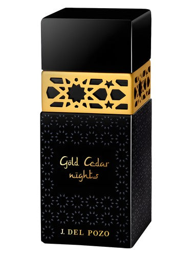 Jesus Del Pozo Gold Cedar Nights fragrance bottle