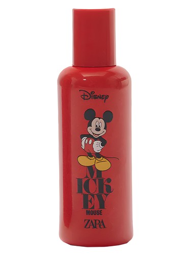 Zara Mickey Mouse fragrance bottle