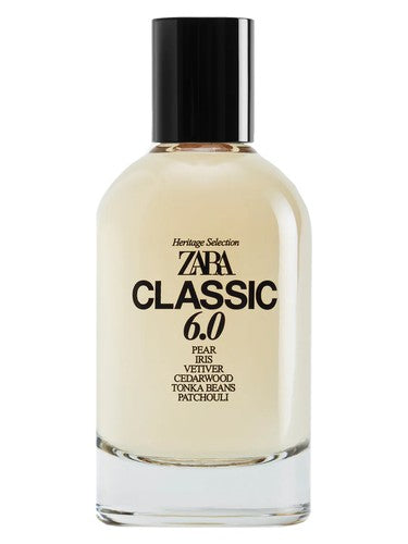 Zara Classics 6.0 fragrance bottle