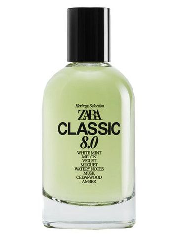 Zara Classics 8.0 fragrance bottle