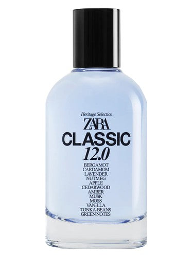 Zara Classics 12.0 fragrance bottle