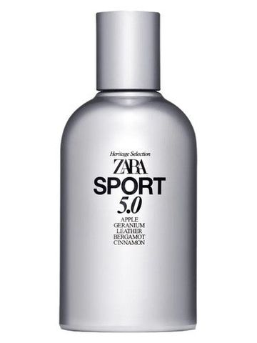 Zara Sport 5.0 fragrance bottle