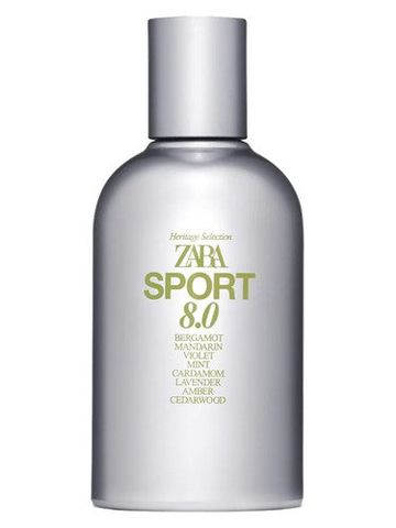 Zara Sport 8.0 fragrance bottle