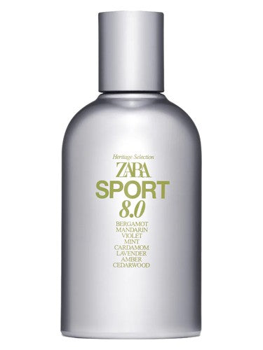 Zara Sport 8.0 fragrance bottle