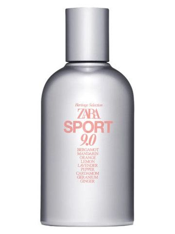 Zara Sport 9.0 fragrance bottle