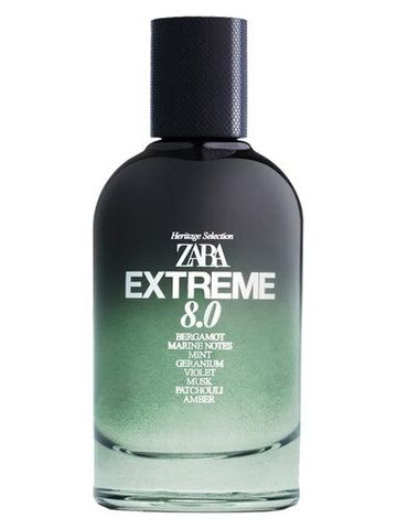Zara Extreme 8.0 fragrance bottle
