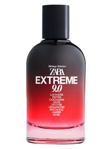 Zara Extreme 9.0 fragrance bottle