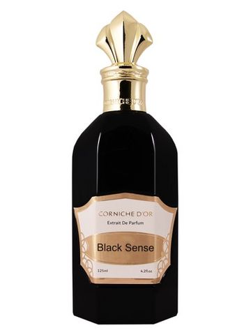 Corniche D Or Black Sense fragrance bottle