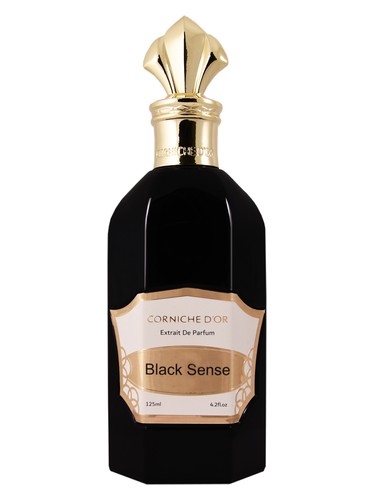 Corniche D Or Black Sense fragrance bottle