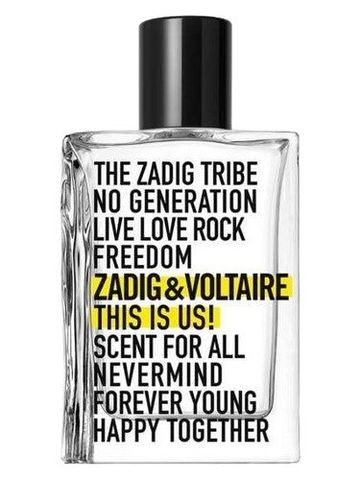 Zadig & Voltaire This is Us! fragrance bottle