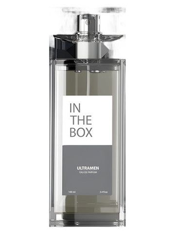 In The Box Ultramen fragrance bottle