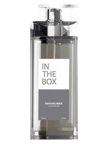 In The Box Havana Man fragrance bottle