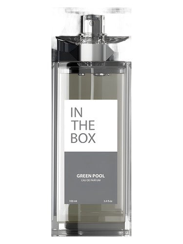 In The Box Green Pool fragrance bottle