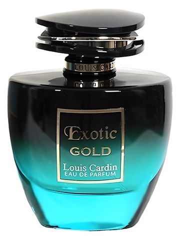 Louis Cardin Exotic Gold fragrance bottle