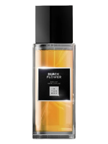 In The Box Black Flower fragrance bottle