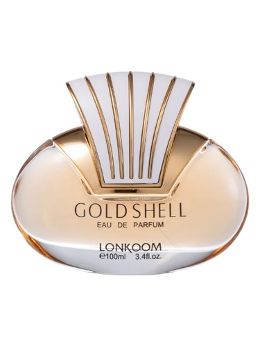 Lonkoom Parfum Gold Shell fragrance bottle