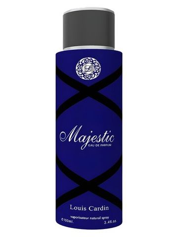 Louis Cardin Majestic fragrance bottle
