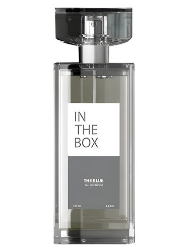 In The Box The Blue fragrance bottle
