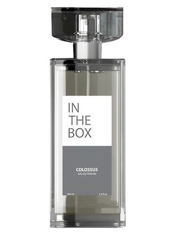 In The Box Colossus fragrance bottle