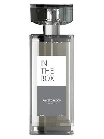 In The Box Sweetobacco fragrance bottle