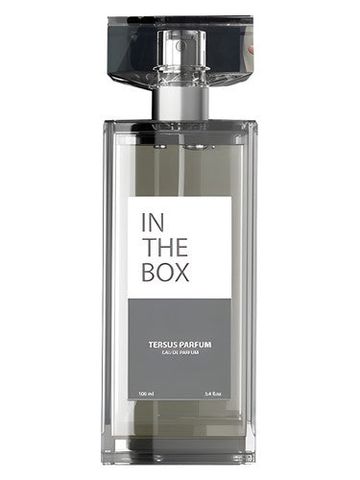 In The Box Tersus fragrance bottle