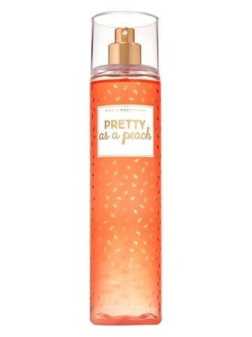 Bath & Body Works Pretty As a Peach fragrance bottle