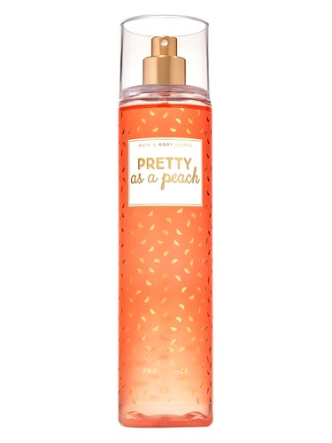Bath & Body Works Pretty As a Peach fragrance bottle