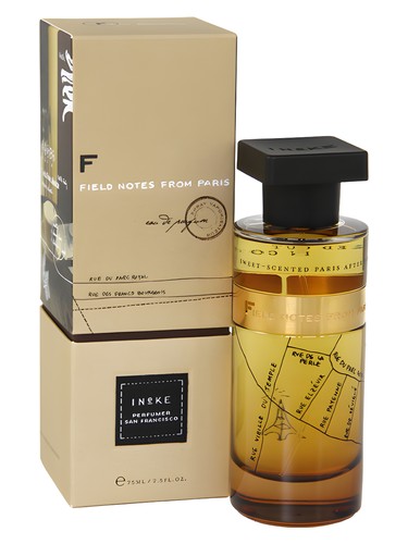 Ineke Field Notes From Paris fragrance bottle