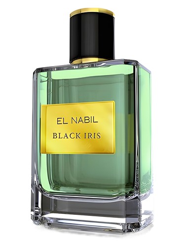 El Nabil Black Iris fragrance bottle