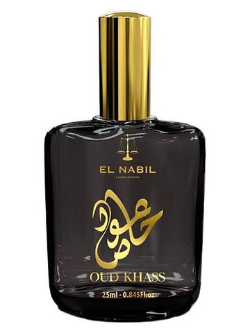 El Nabil Oud Khass fragrance bottle