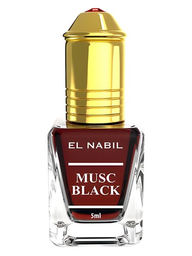 El Nabil Musk Black fragrance bottle