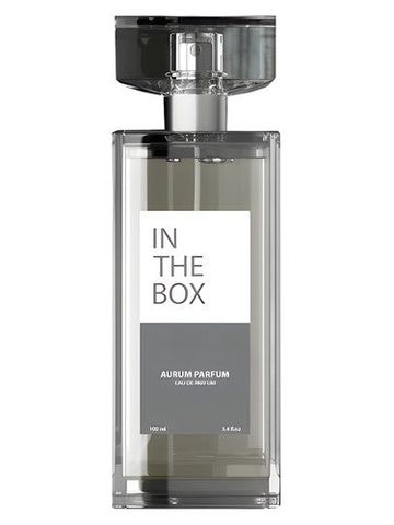 In The Box Aurum fragrance bottle