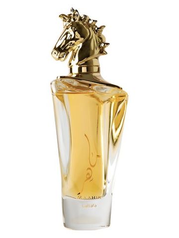 Lattafa Perfumes Maahir fragrance bottle