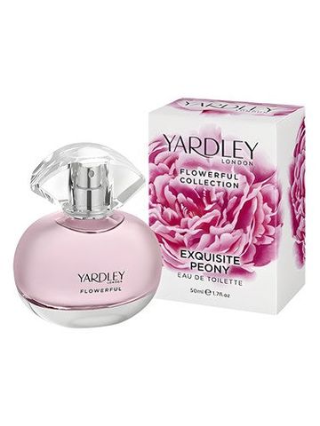 Yardley Exquisite Peony fragrance bottle