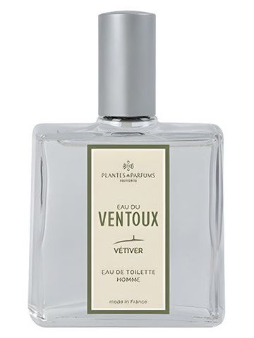 Plantes Parfums Eau du Ventoux Vétiver fragrance bottle