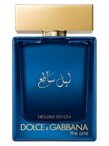 Dolce Gabbana The One Luminous Night fragrance bottle