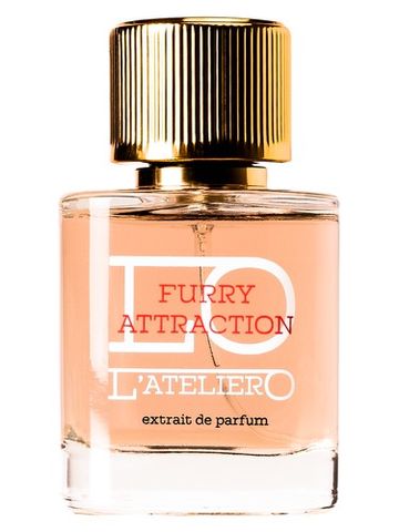 L'Ateliero Furry Attraction fragrance bottle