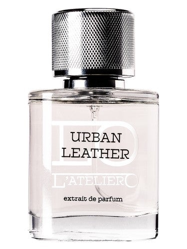 L'Ateliero Urban Leather fragrance bottle