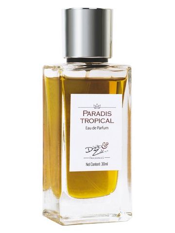 Dixit & Zak Paradis Tropical fragrance bottle