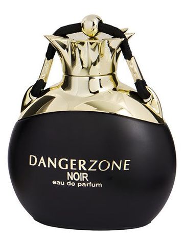 Linn Young Danger Zone Noir fragrance bottle