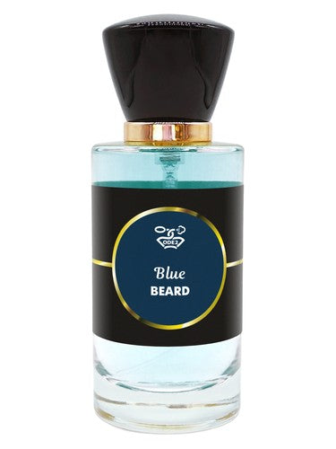 Odetu Blue Beard fragrance bottle