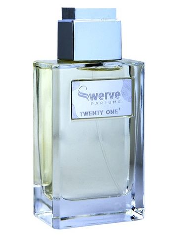 Swerve Parfums Twenty One+ fragrance bottle